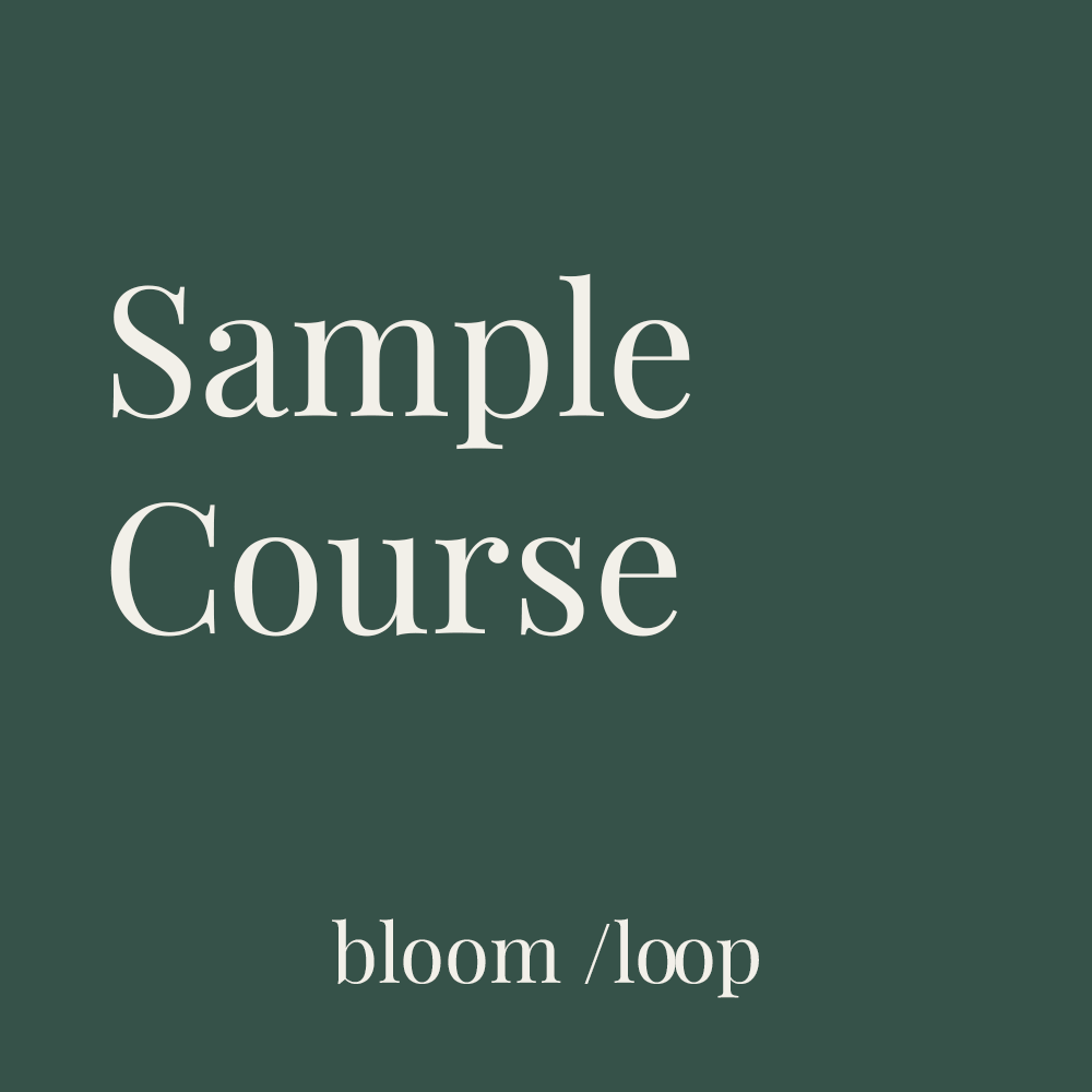 Sample Course: Beginner, Intermediate, Advanced.